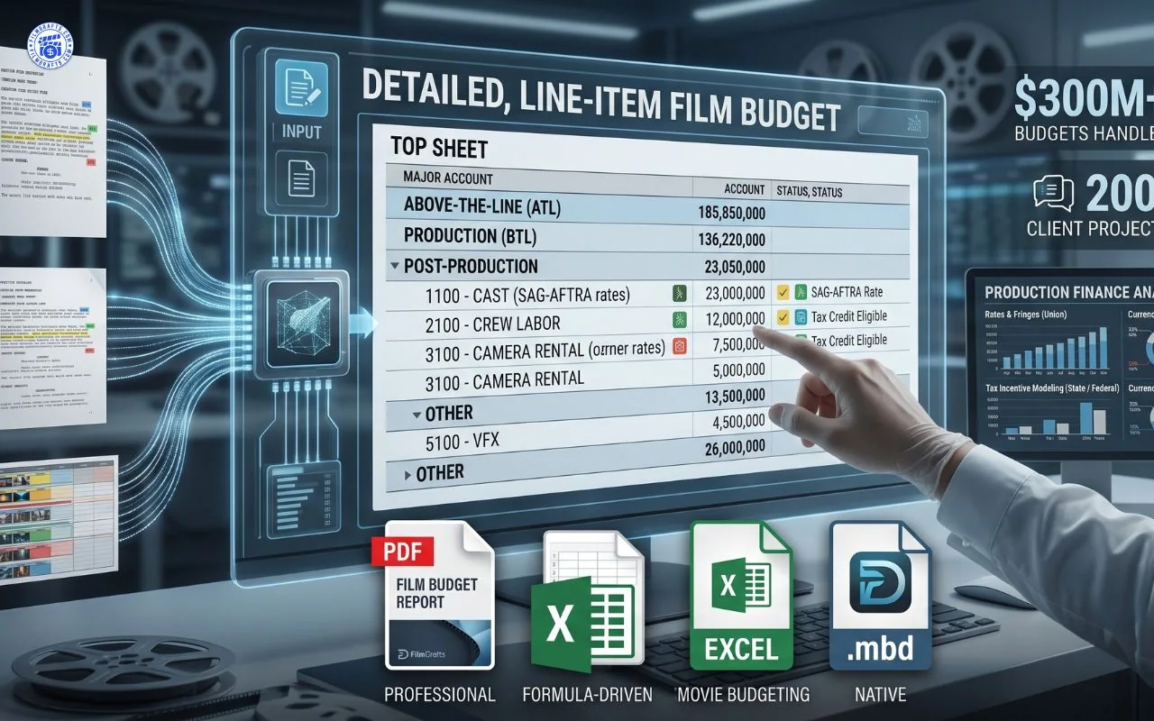 Film Budget Illustration