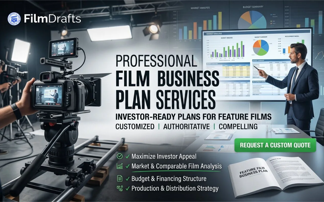 Film business plan service illustration