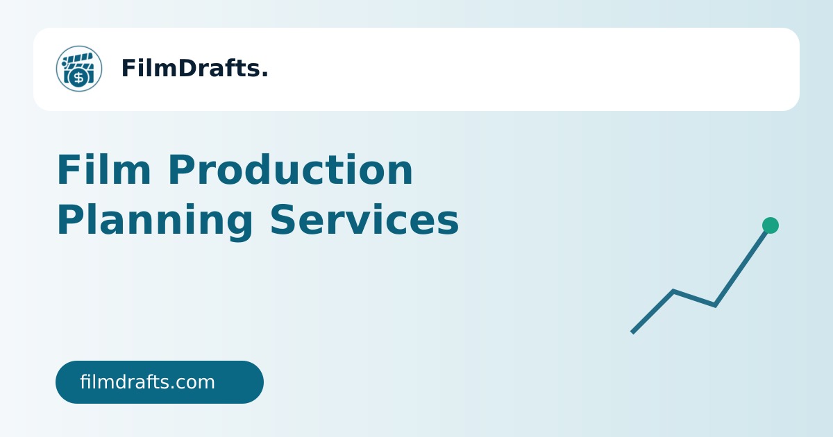 FilmDrafts film pre-production and investor materials services